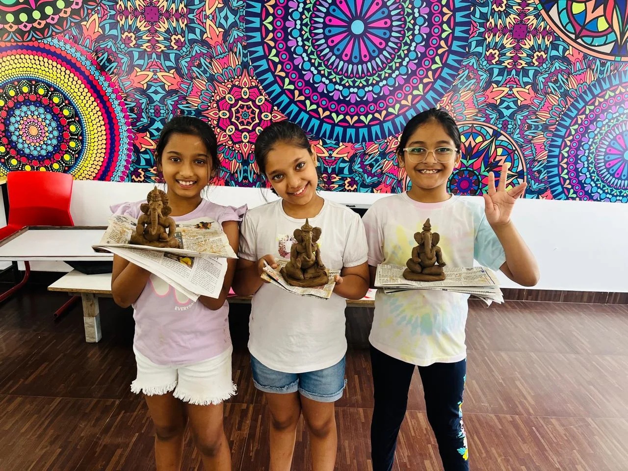 Ganapati Making Workshop photo 11