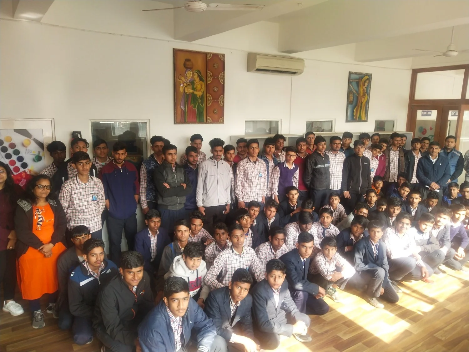 School visit photo 10