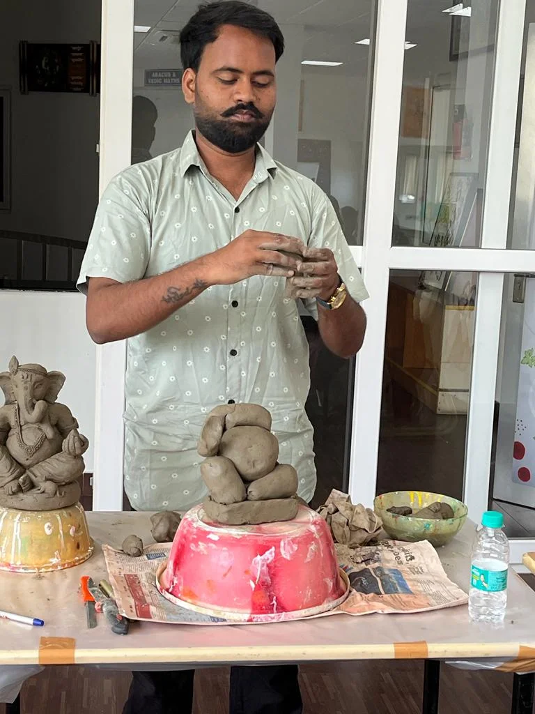 Ganapati Making Workshop photo 19